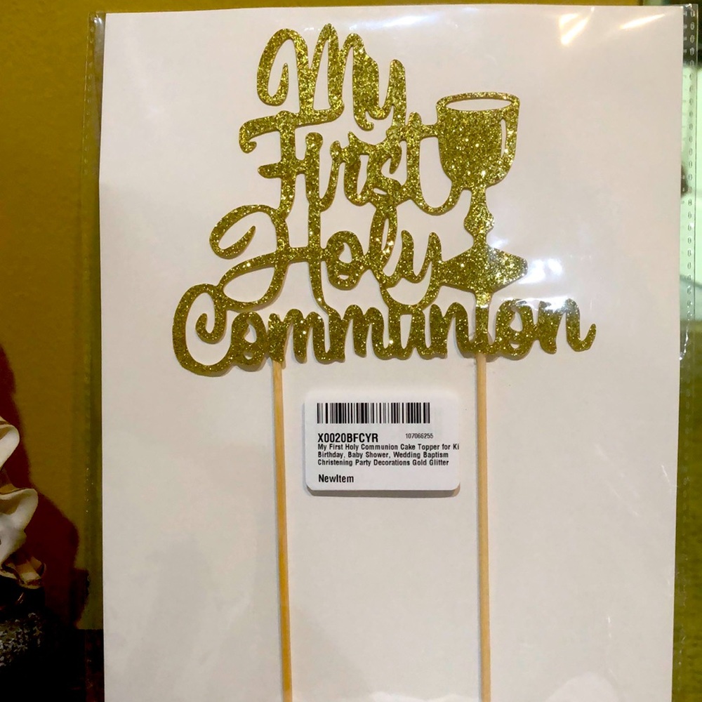 First communion items